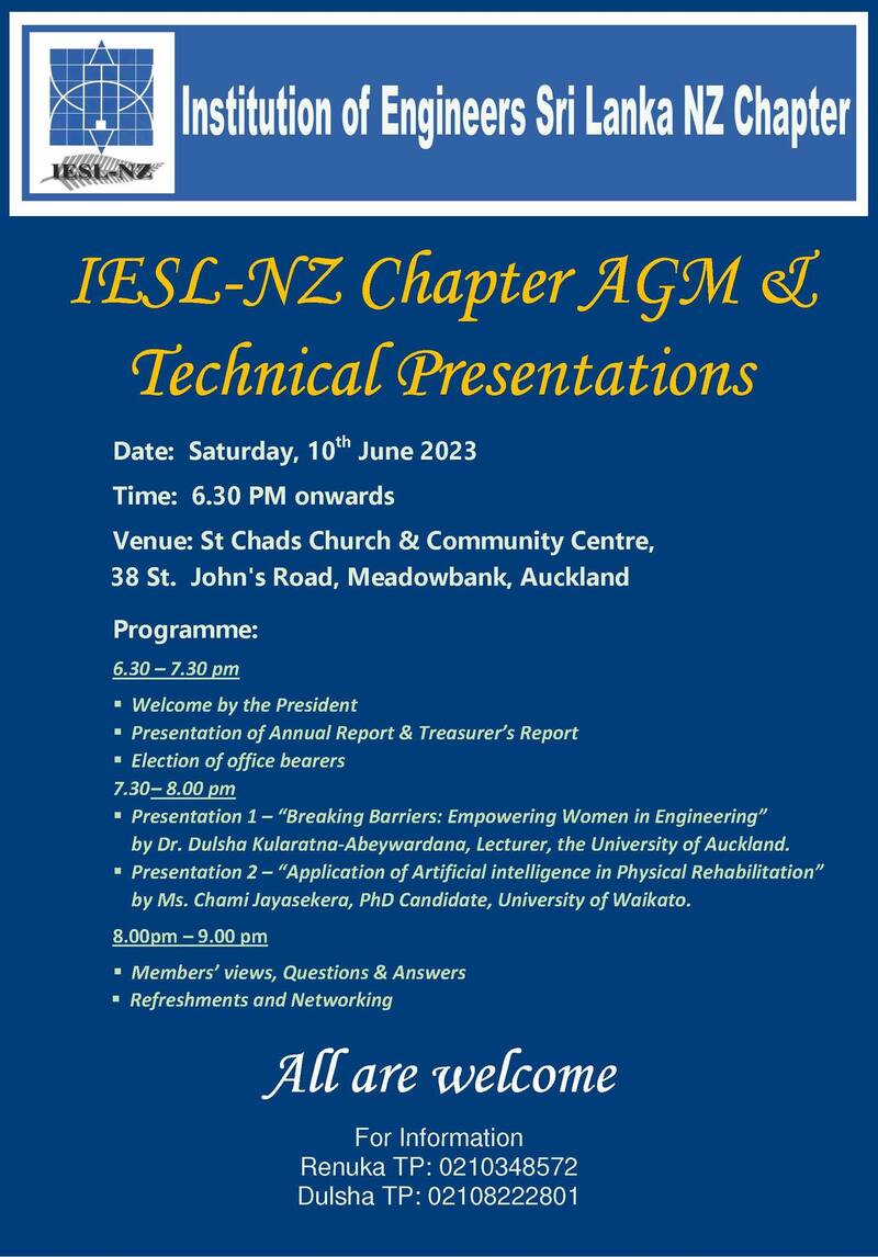 AGM 2023/24 and Technical Presentations 